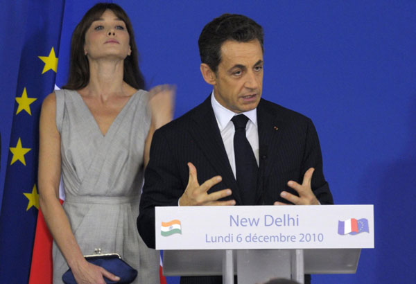 Sarkozy backs India for UN Security Council