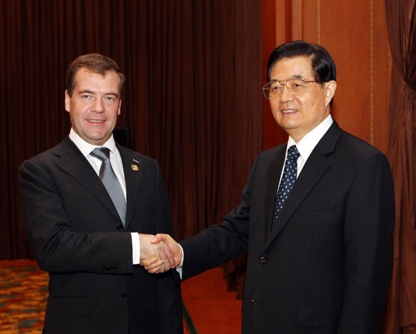 Chinese, Russian presidents meet in Seoul on co-op