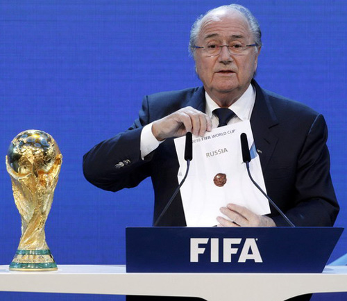 Special: Russia, Qatar to hold 2018, 2022 FIFA World Cups