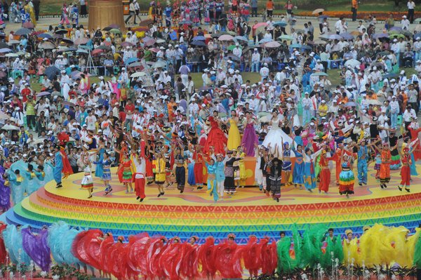 Big banquet served for Ethnic Games