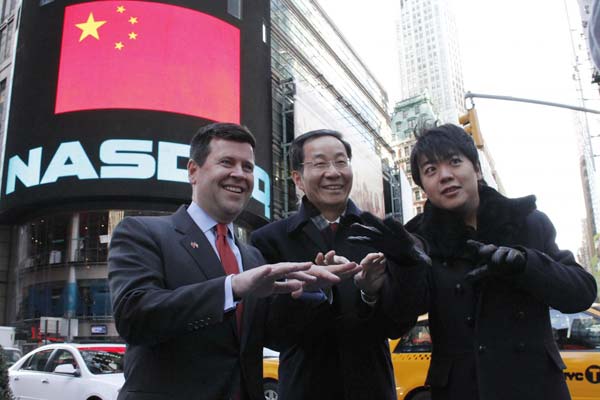 Chinese New Year celebrated in Nasdaq
