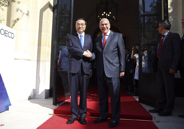 Premier Li welcomes OECD's role in China's modernization