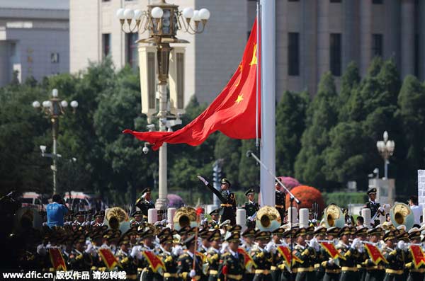 Beijing's V-Day parade sends message of peace