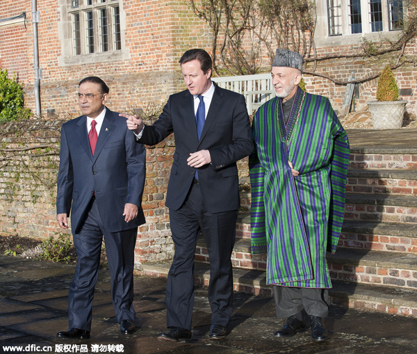 Political dignitaries hosted by Chequers