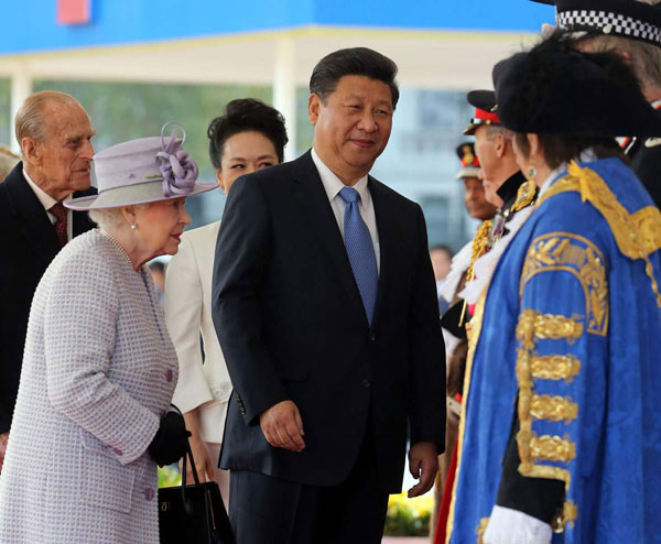 UK rolls out royal pomp and pageantry for Xi