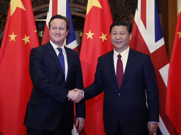 Xi’s UK visit will promote world peace