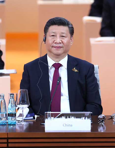Full text of Chinese President Xi's speech at G20 Hamburg Summit