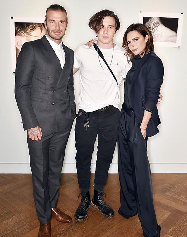 Brooklyn Beckham shares family photos on Instagram
