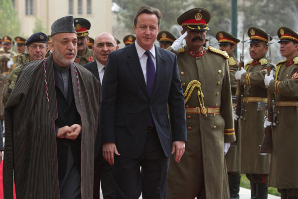 British PM eyes 2011 Afghan pullback