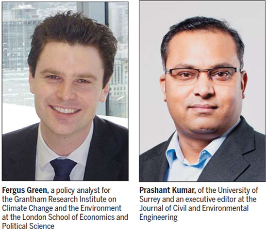 Blue skies over Beijing ... for now