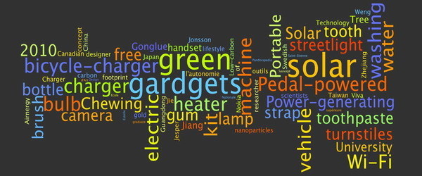 Top 10 green gadgets