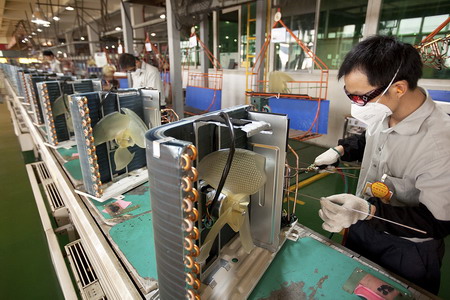 Chinese PMI at three-month low