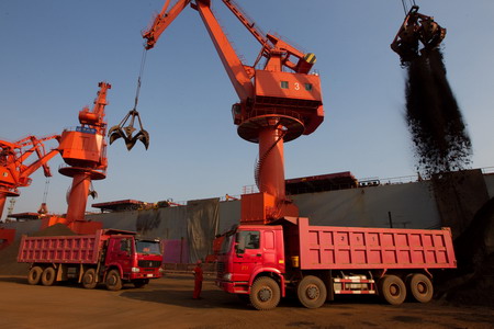 Iron ore imports skyrocket to record