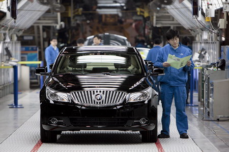 GM's sales growth in China slows