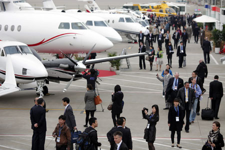 Aircraft manufacturers eye Chinese opportunities