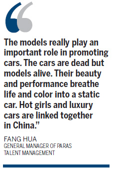 Models gear up car sales