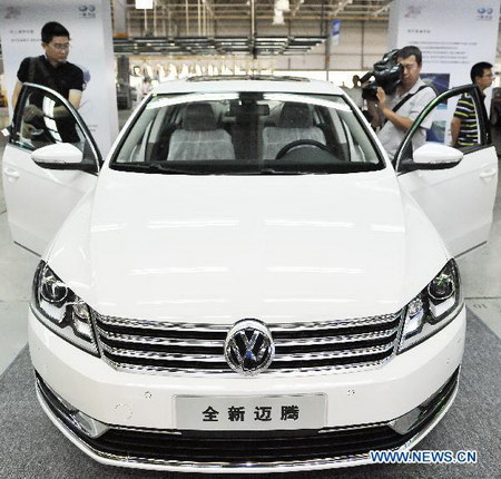 Volkswagen introduces new model in China