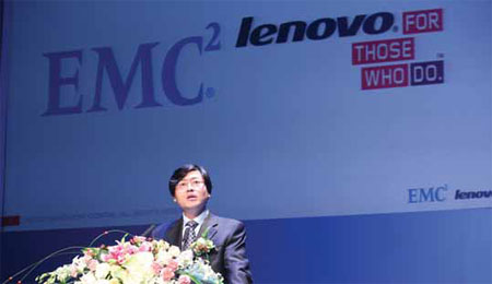 Lenovo, EMC enter JV