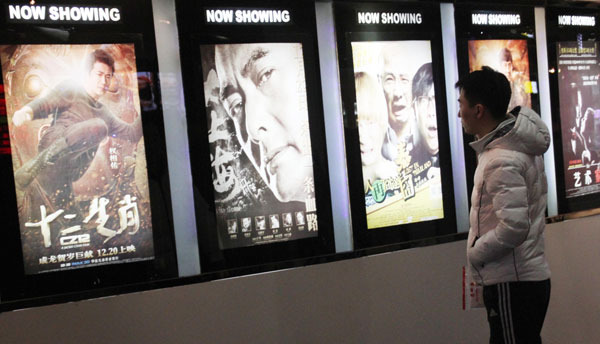 Foreign films lead Chinese box office