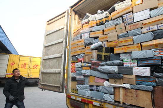 China delivers on express shipment