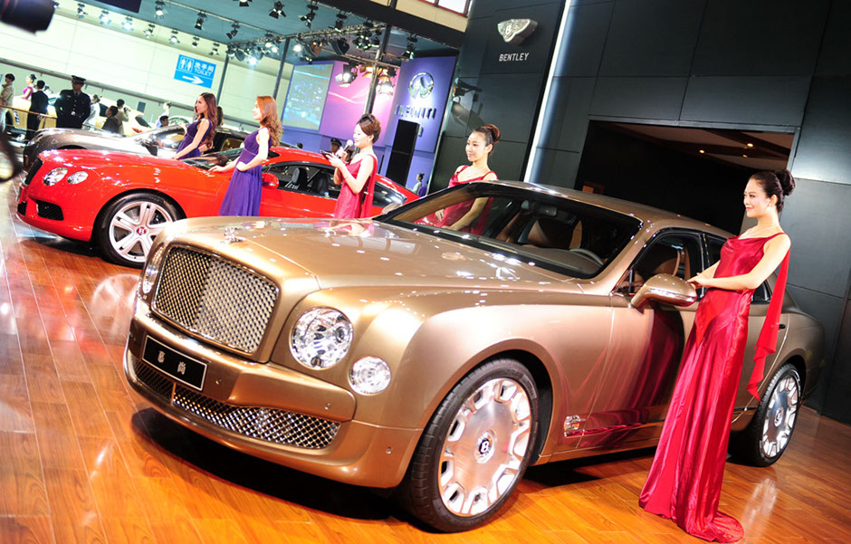 Luxury car sales in overdrive