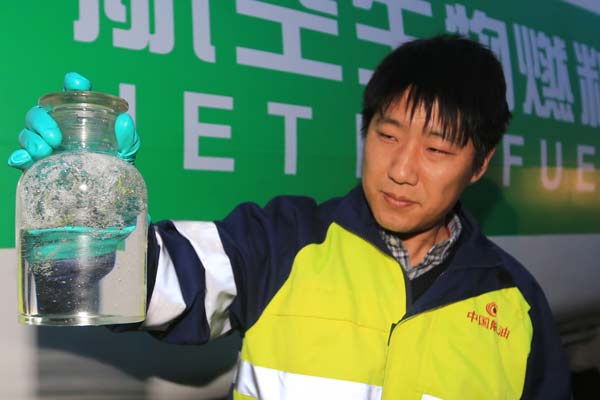 China Eastern tests flight using biofuel