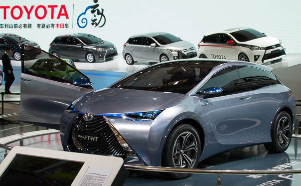 Toyota FT-HT world premiere at Shanghai auto show 2013