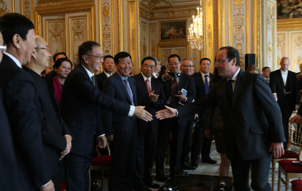 France wants more Chinese investment