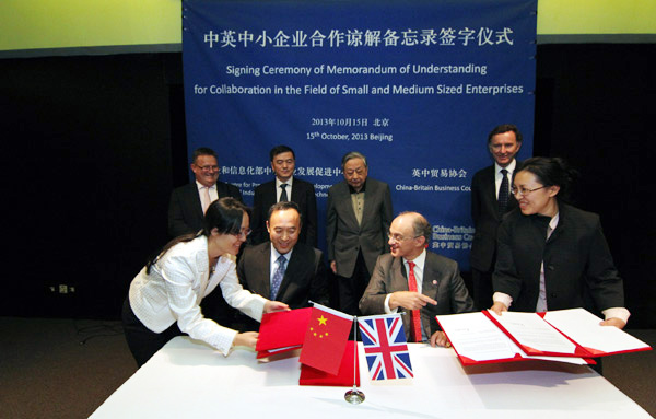 UK, China to boost SME trade and investment