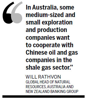 Chinese investors focus on Australia's shale gas