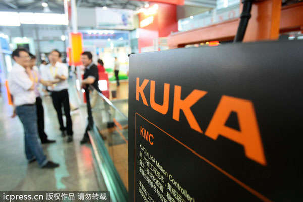 Robot maker Kuka opens Shanghai factory