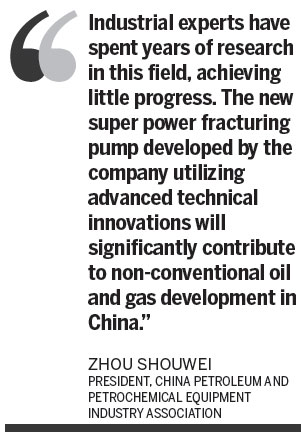 Domestic innovation aids China's push for shale gas