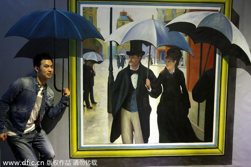 3D magic art show opens in Shanghai