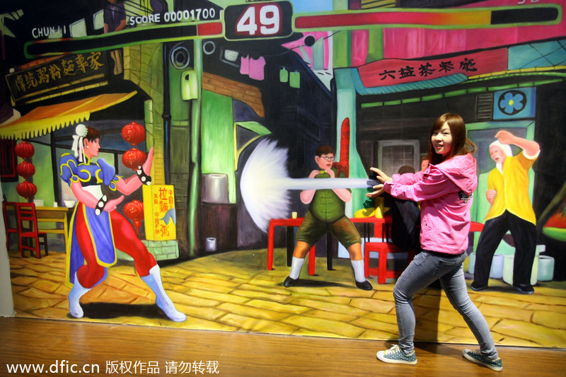 3D magic art show opens in Shanghai