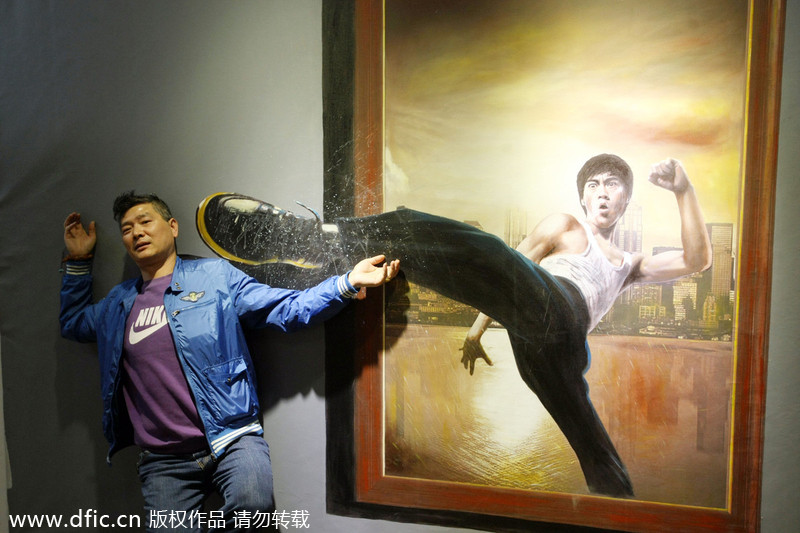 3D magic art show opens in Shanghai