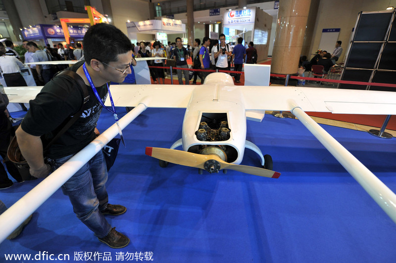 Largest domestic UAV exhibition ends Friday