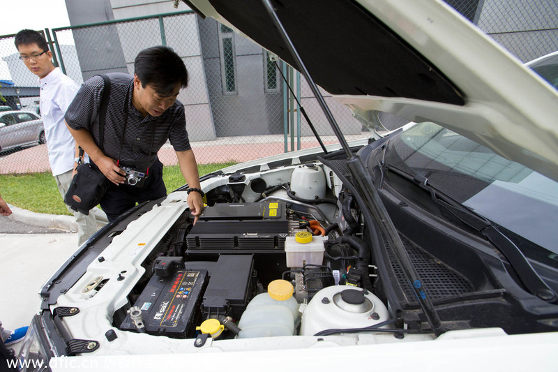 Get an up-close look at electric car production