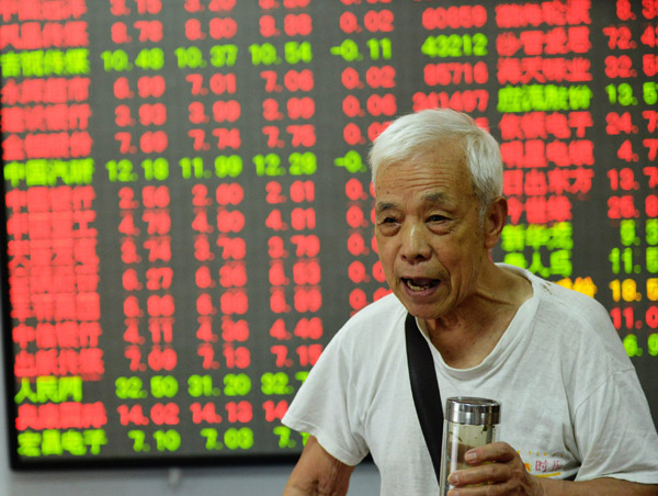 Chinese shares surge Monday