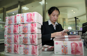 China's credit mainly flows to eastern regions