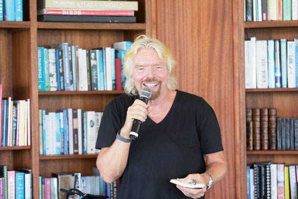Brainstorming with Branson