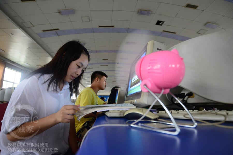 A peak into China's largest technical school