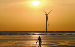 Wind power capacity nears China's development target