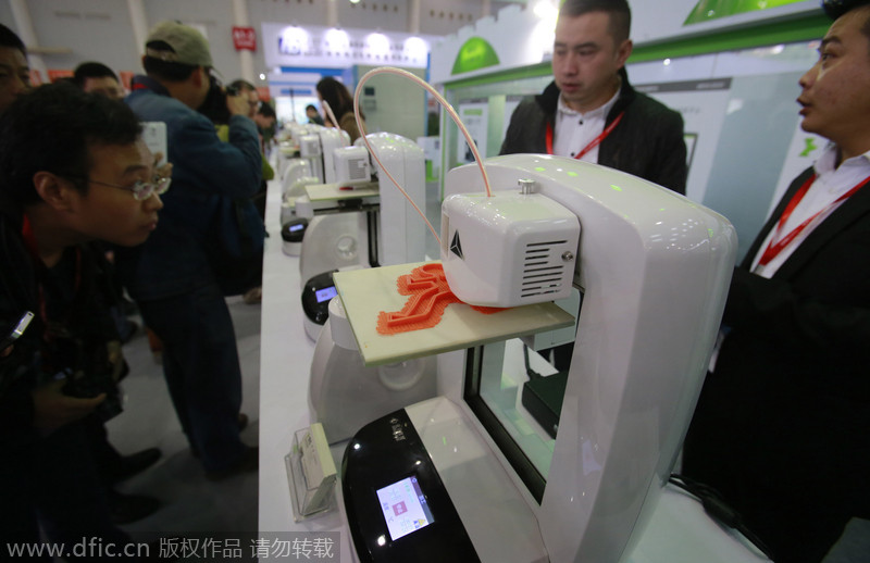 3D printing wows at Wuhan Optics expo