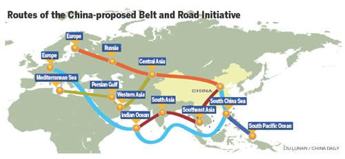 'Belt and Road' takes new route