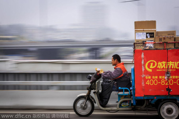 China's rural couriers ride wave of e-commerce expansion