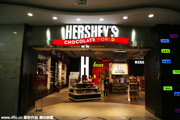 Hershey sweetens China lineup with Brookside candies