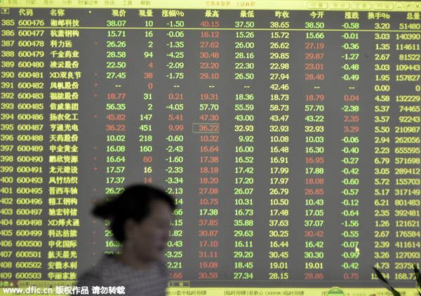 China stocks slump 6.5% on Thursday