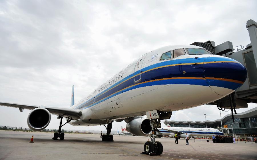 New air route connecting Lanzhou, Urumqi and St. Petersburg launched