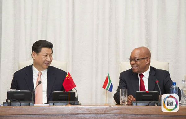 China, South Africa sign deals worth $6.5b during Xi's visit