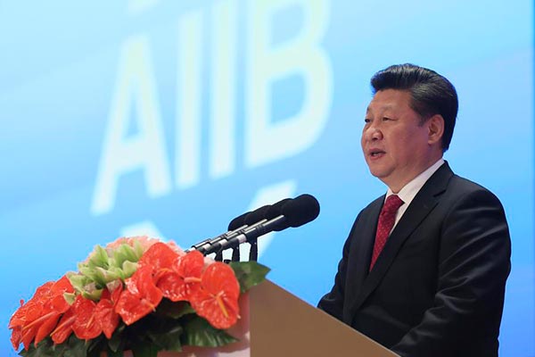 Chinese President Xi calls AIIB's launch 'historical moment'